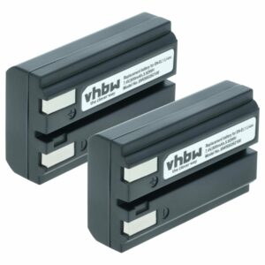 2x Bateria vhbw substitui Minolta NP-800 - 800mAh, 7.2V