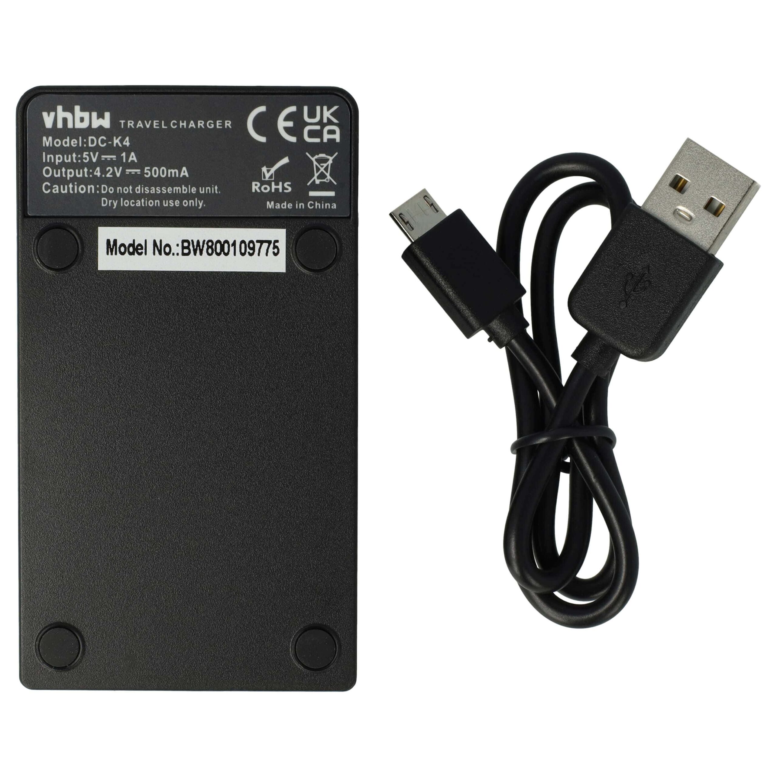Carregador USB-C vhbw + Cabo para Nikon, Klicktel Coolpix - 0.5 A - Image 2