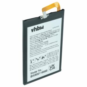 Bateria vhbw para telemóvel substitui BlackBerry BAT63108-003 3400 mAh 3.85 V