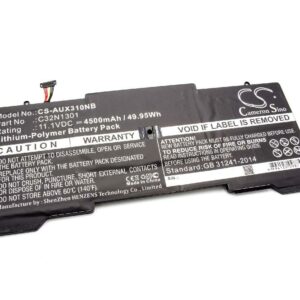 Bateria para Portátil vhbw para Asus 0B200-00510000, C32N1301 4500 mAh 11.1 V