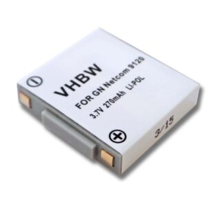 Bateria vhbw para Auscultadores Sem Fios GN Netcom / Agfeo 270 mAh 3.7 V Li-polymer