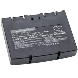 Bateria vhbw para Detector de Metais Minelab 3011-0215 - 1200 mAh 12 V NiMH