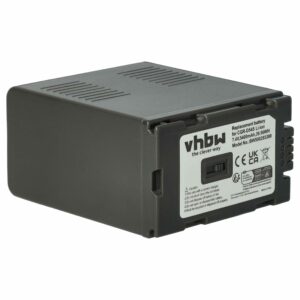 Bateria vhbw para Hitachi DZ-BP28, DZ-BP16 / Panasonic CGA-D54 5400mAh, 7.4V, Li-Ion