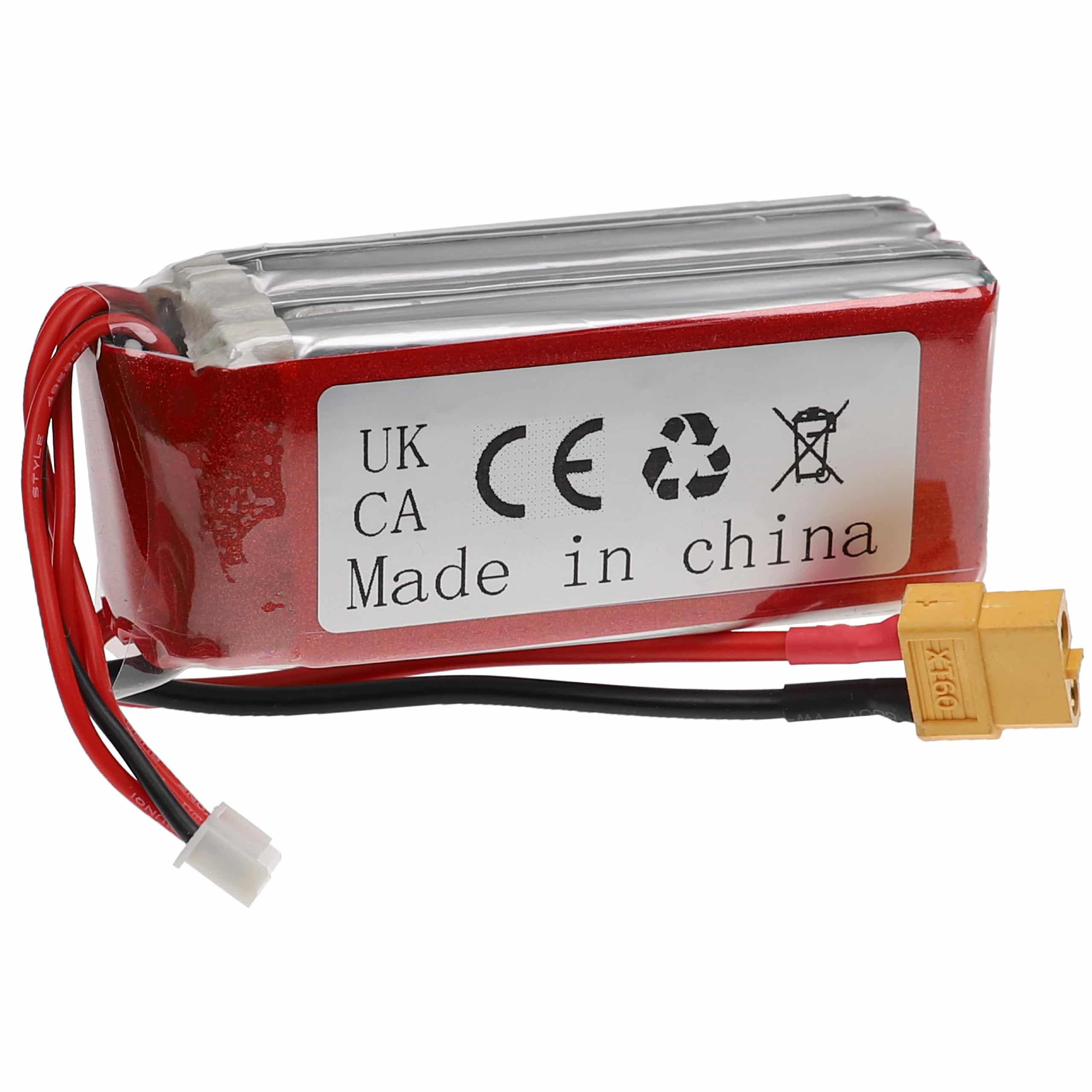 Bateria vhbw para Modelismo 2000 mAh 14.8 V Li-polymer com Conector XT60 - Image 2