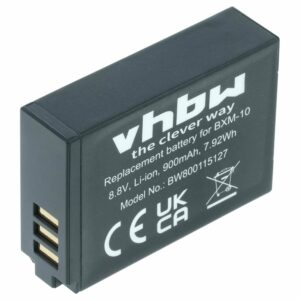 Bateria vhbw para XiaoYi Yi M1 (900mAh, 8.8V, Li-Ion)