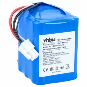Bateria vhbw para Vorwerk VR200 5800mAh, 14.4V, Li-Ion