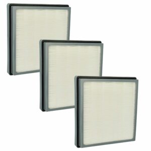 3x Filtro HEPA 13 vhbw para Aspirador Nilfisk (substitui 12015500)
