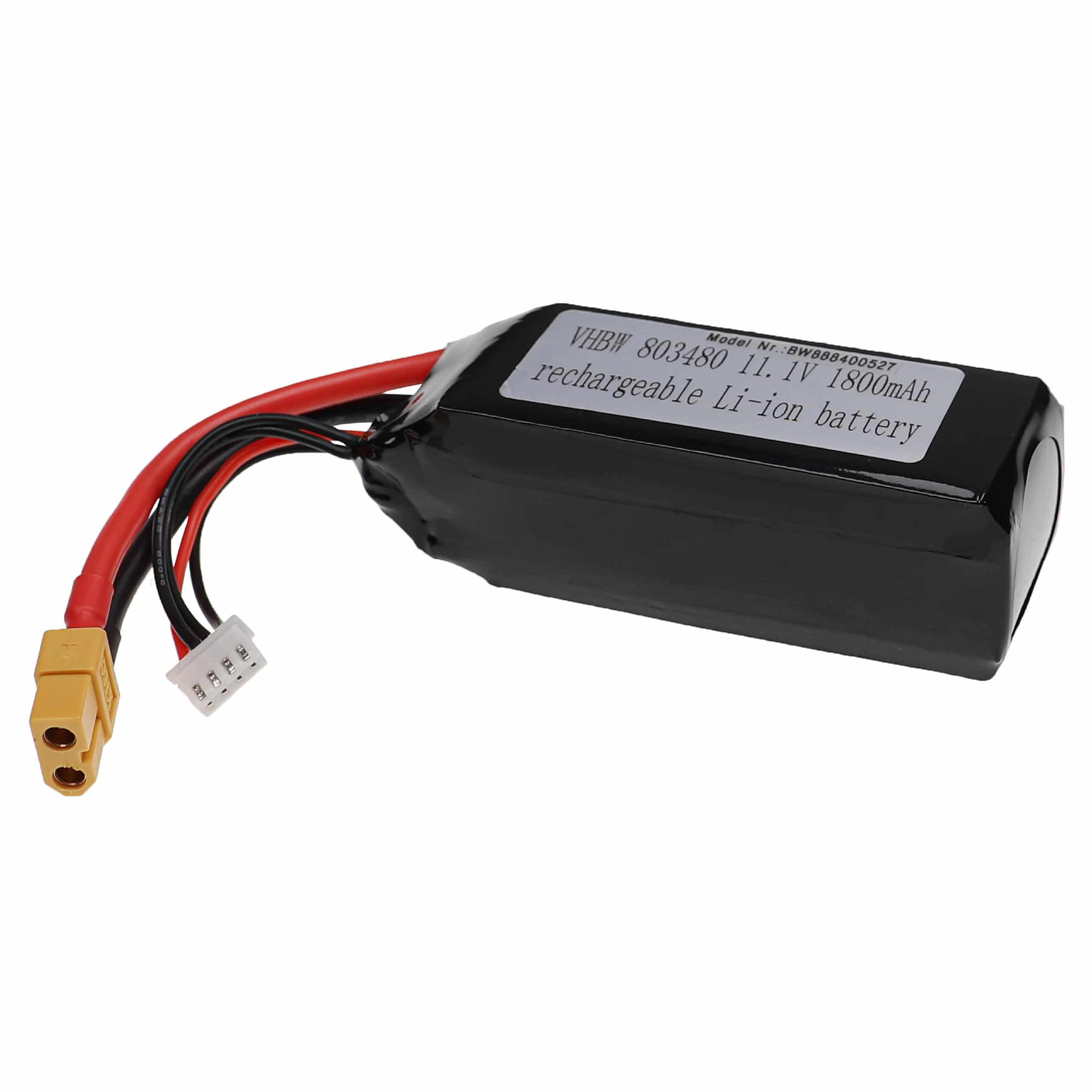Bateria vhbw para Modelo Reduzido 1800 mAh 11.1 V Li-polymer, XT60 - Image 3