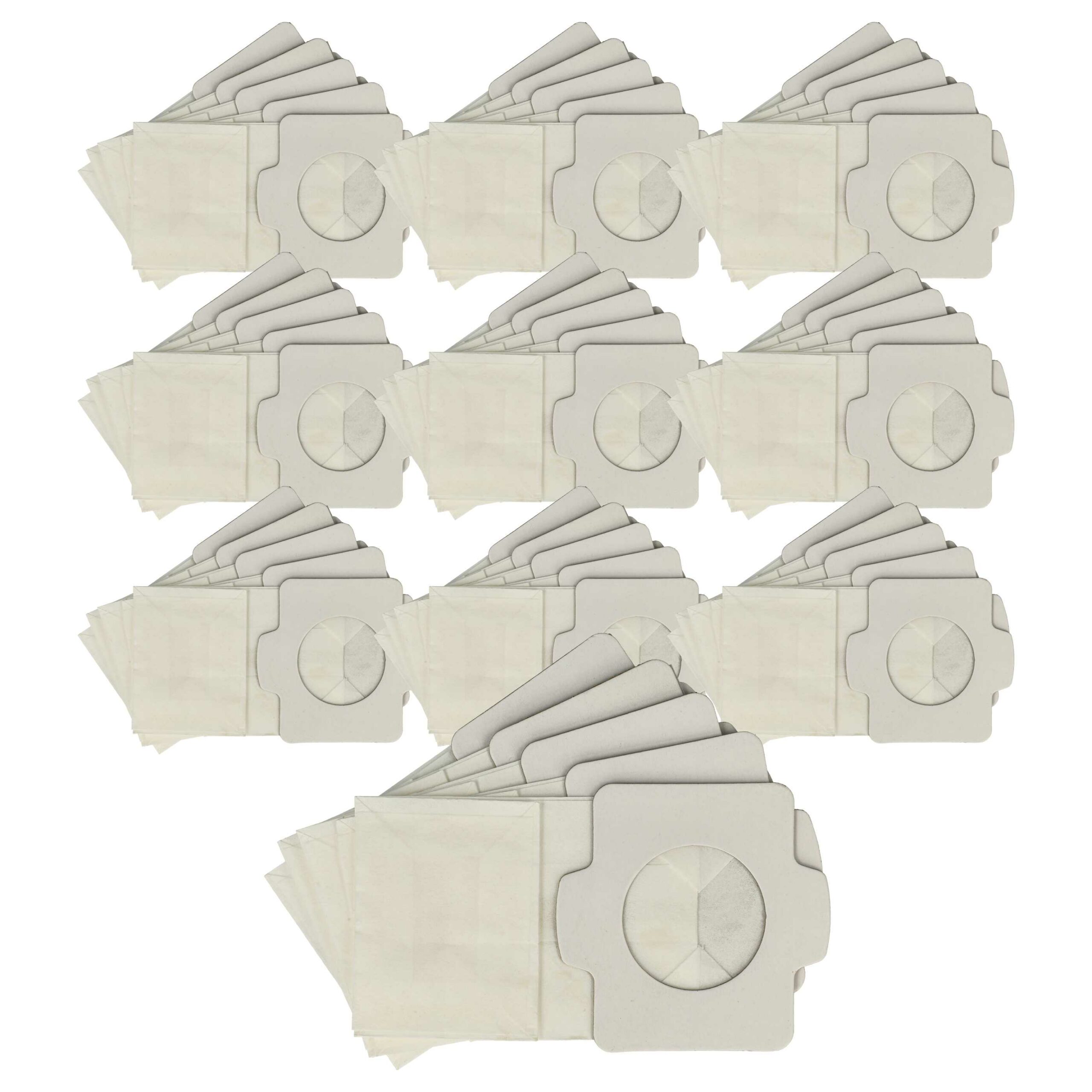 50x Sacos para Aspirador vhbw para Makita 4013D, 4030D, 4072D, 4073D, 4076D - Papel