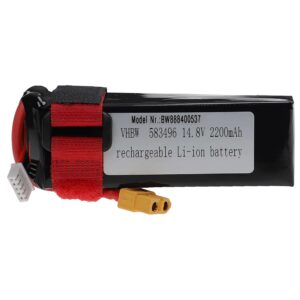 Bateria vhbw para Modelo Reduzido 2200 mAh 14.8 V Li-polymer, XT60