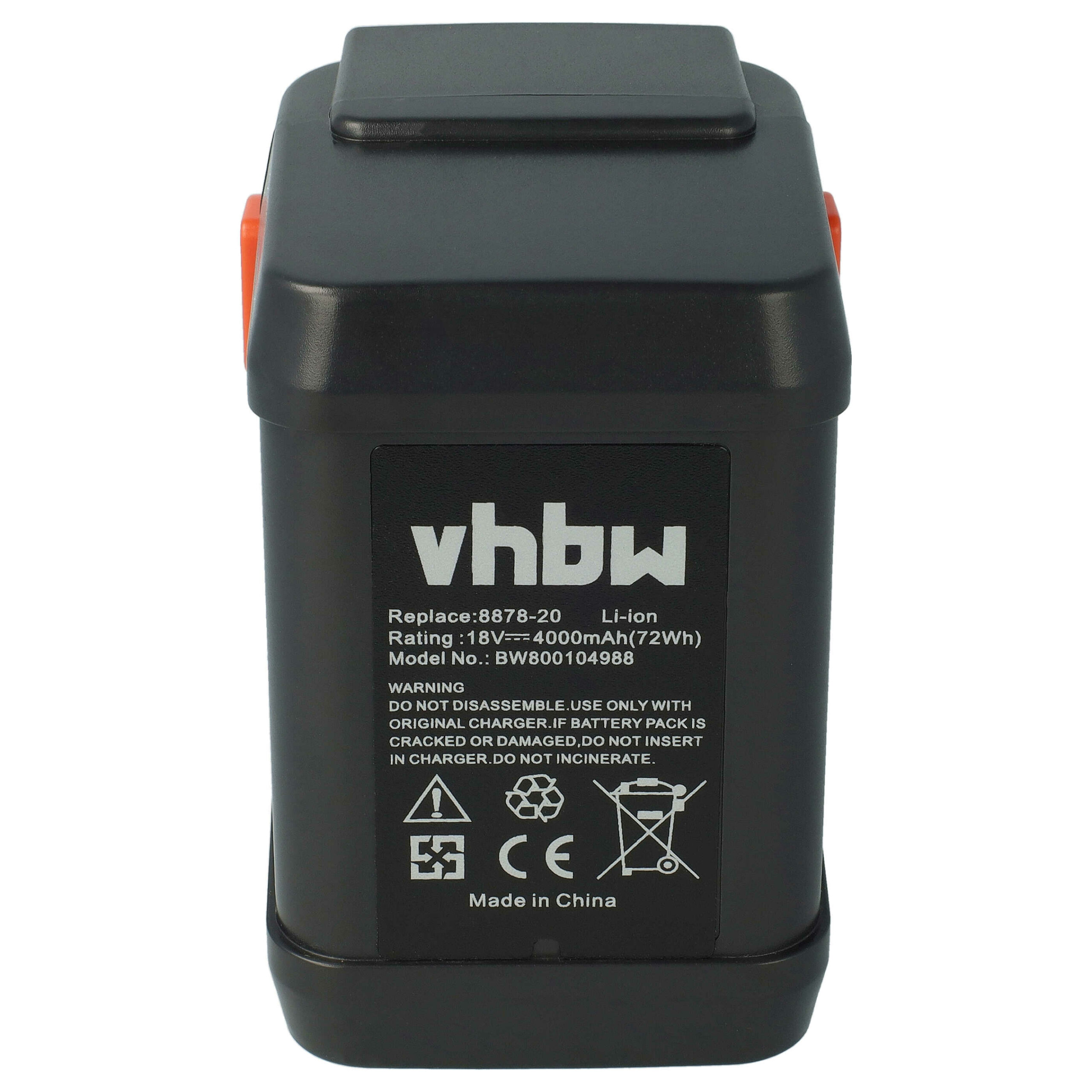 2x Bateria vhbw 4000 mAh 18 V Li-Ion para Gardena 8835, AccuCut, EasyCut - Image 3