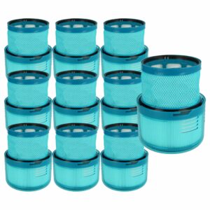10x Filtro de exaustão vhbw substitui Dyson 972352-01 para Aspirador
