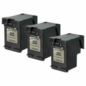 3x Tinteiros para HP Deskjet 5440 - Preto 9ml