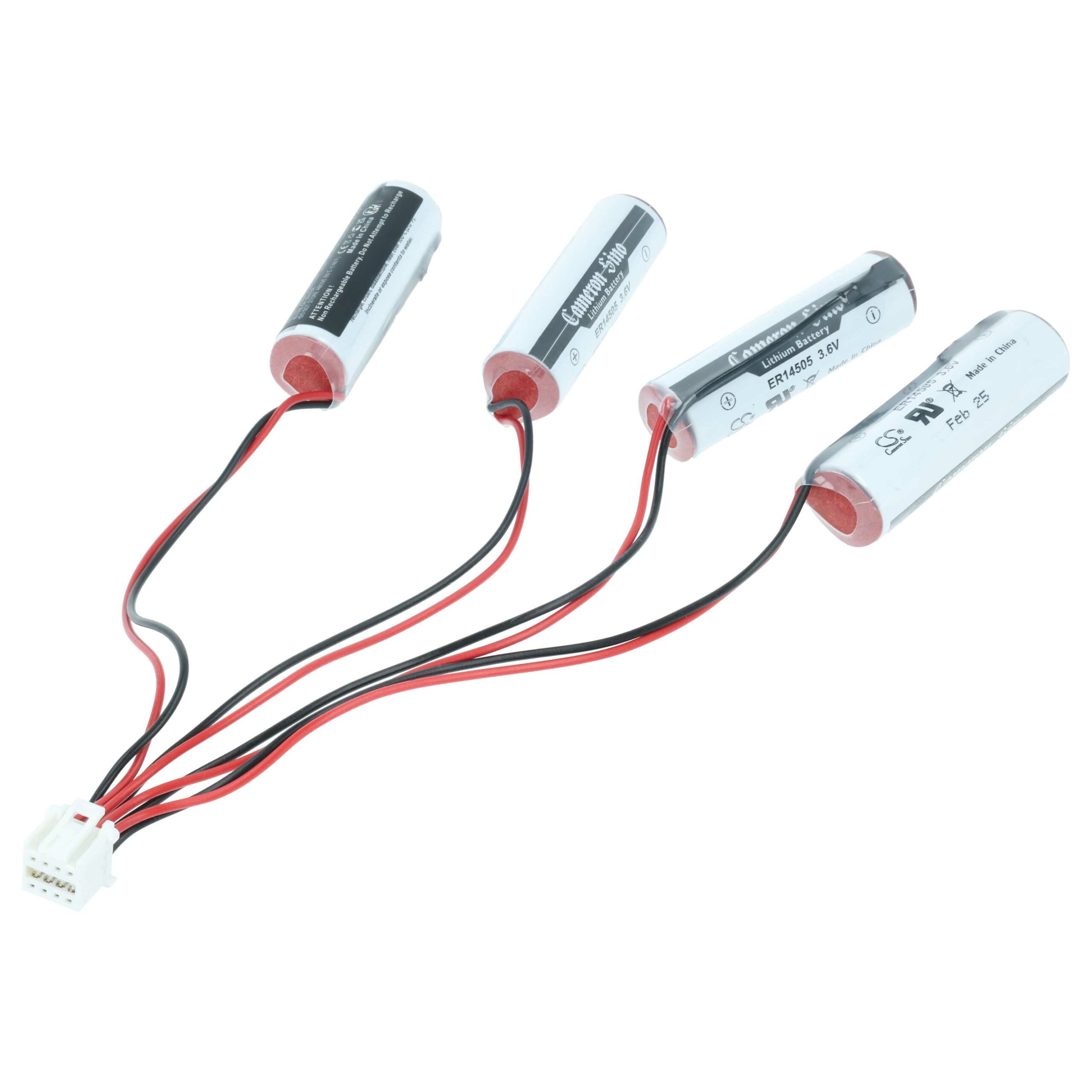Bateria vhbw para Robot Industrial Yaskawa HW0470360-A 2400 mAh 3.6 V Li-SOCl2
