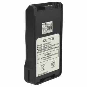 Bateria vhbw para Rádio Kenwood KNB-25 / KNB-24 1800 mAh 7.2 V NiMH