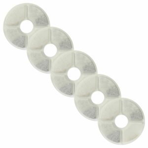 5x Filtro de Água vhbw para Bebedouro Beacon Pet, ENJOY PET, MOSPRO