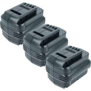 3x Baterias vhbw para Ferramentas Elétricas Dewalt DE0242 2000 mAh 24 V NiMH
