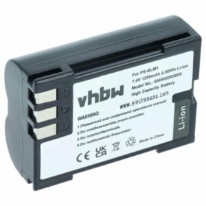Bateria vhbw para Olympus PS-BLM1 - 1200mAh, 7.2V (Li-Ion)