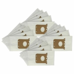 20x Sacos para Aspirador vhbw compatíveis com AEG, Electrolux e Philips - Microfibra