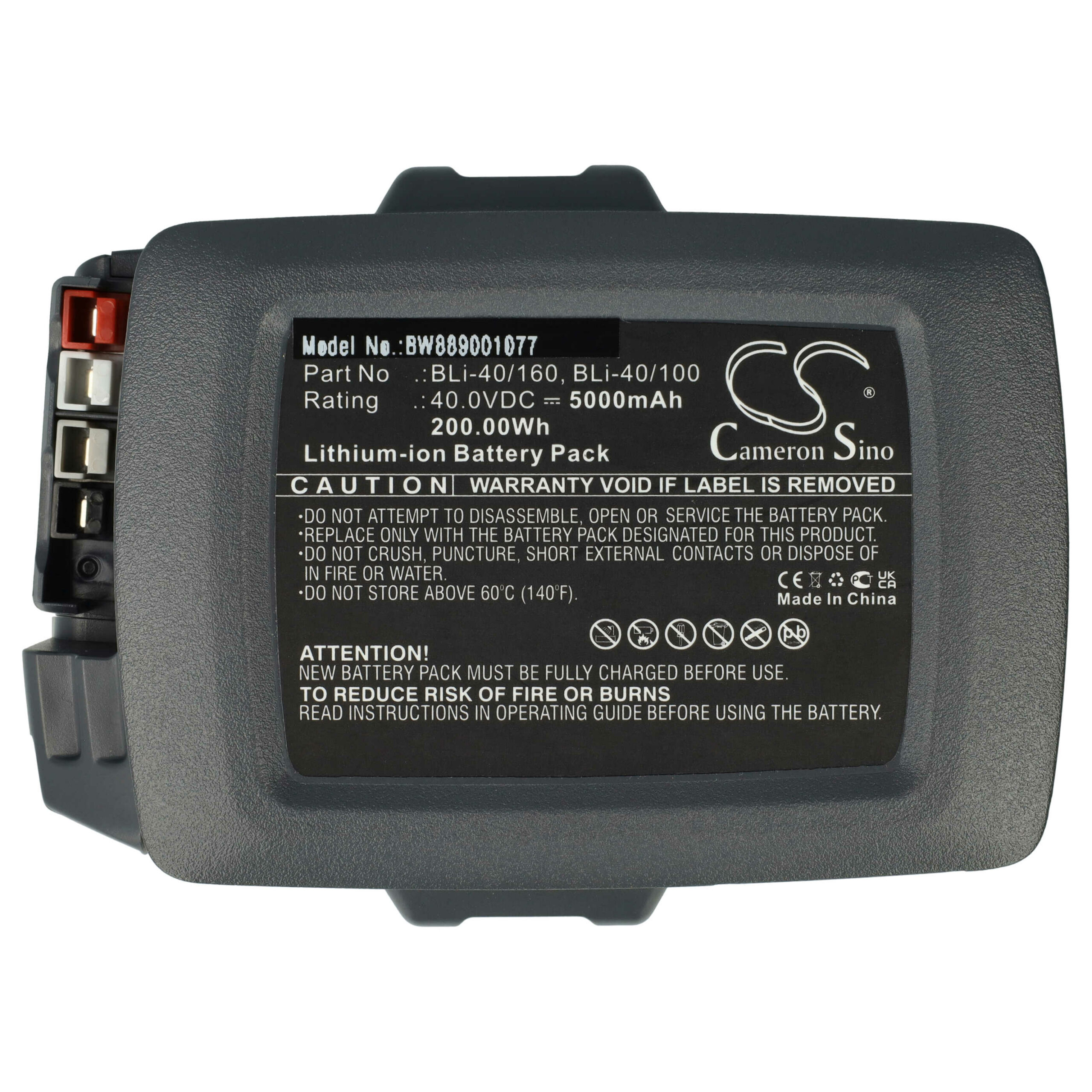 Bateria vhbw para Gardena 9842, BLi-40/160, BLi-40/100 5000 mAh 40 V Li-Ion - Image 3