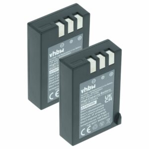 2x Bateria vhbw para Fujifilm NP-140 - 950mAh, 7.2V, Li-Ion