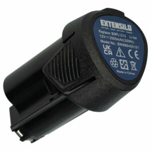 Bateria EXTENSILO para Ferramenta Elétrica Hendi / Ryobi 2500 mAh, 12 V, Li-Ion