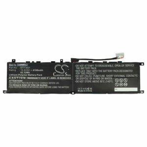 Bateria de Portátil vhbw para MSI BTY-M57 - 4100 mAh, 15.2 V