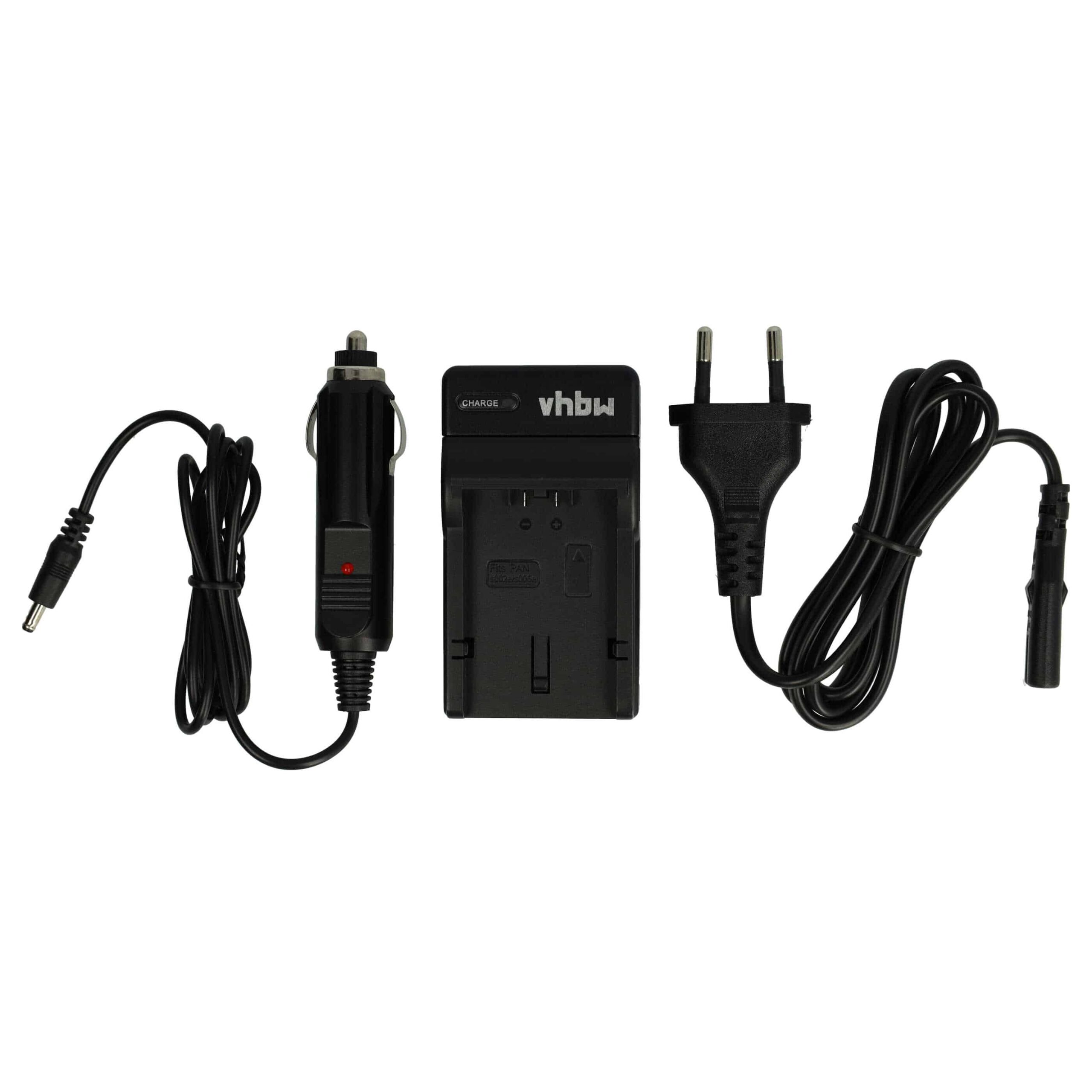 Carregador de Bateria vhbw para Leica e Panasonic Lumix (0.6 A, 8.4 V)
