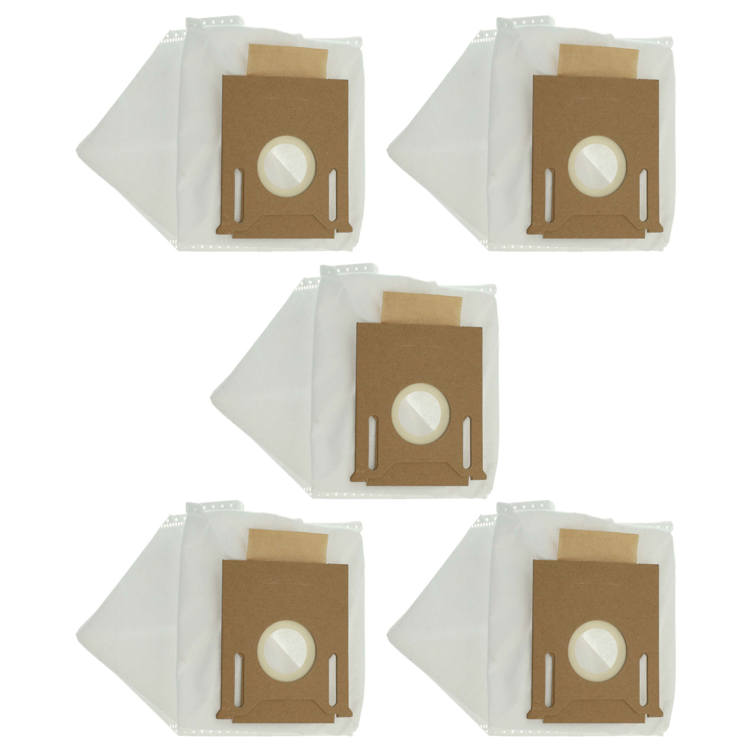 5x Sacos para Aspirador vhbw para Ecovacs Deebot Ozmo T8, T9, T8 Aivi - Microfibra