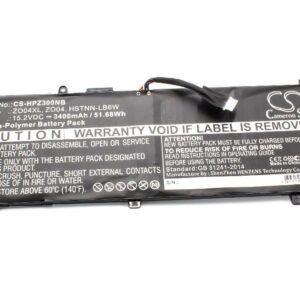 Bateria vhbw para portátil HP 808396-421, HSTNN-C88C - 3400 mAh 15.2 V