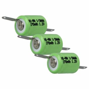 Bateria vhbw para Modelismo 3x 1/3AAA 170 mAh 1.2 V NiMH