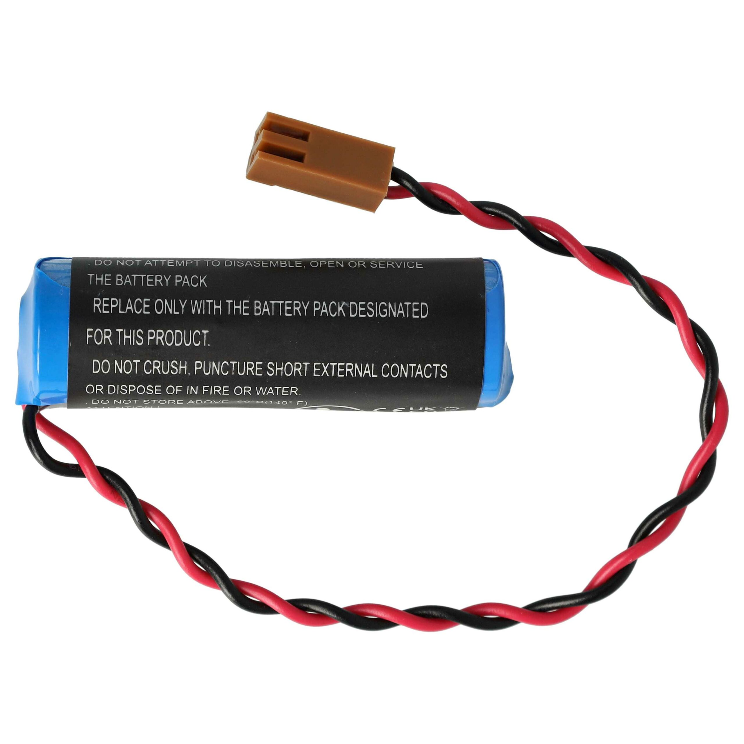Bateria vhbw para Controlador CNC 5x (substitui Toshiba ER6V, JAE2P) - 2000 mAh 3.6 V Li-MnO2 - Image 4