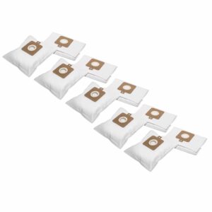 50x Saco para Aspirador vhbw substitui AEG tamanho 51 para Satrap — Microfibra