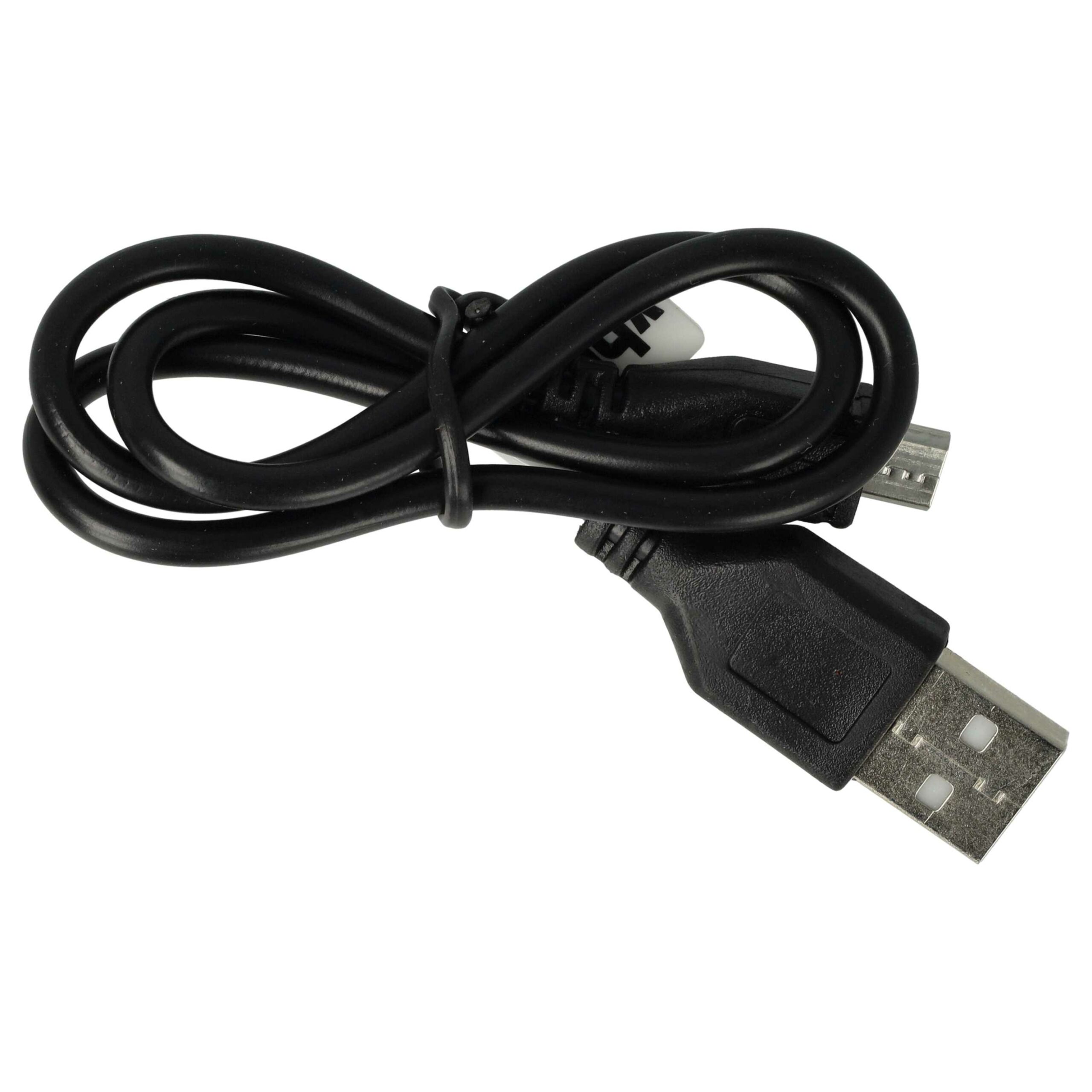 Cabo Micro-USB vhbw Tipo A para Micro USB 0.3m - Preto (Lote de 100) - Image 4
