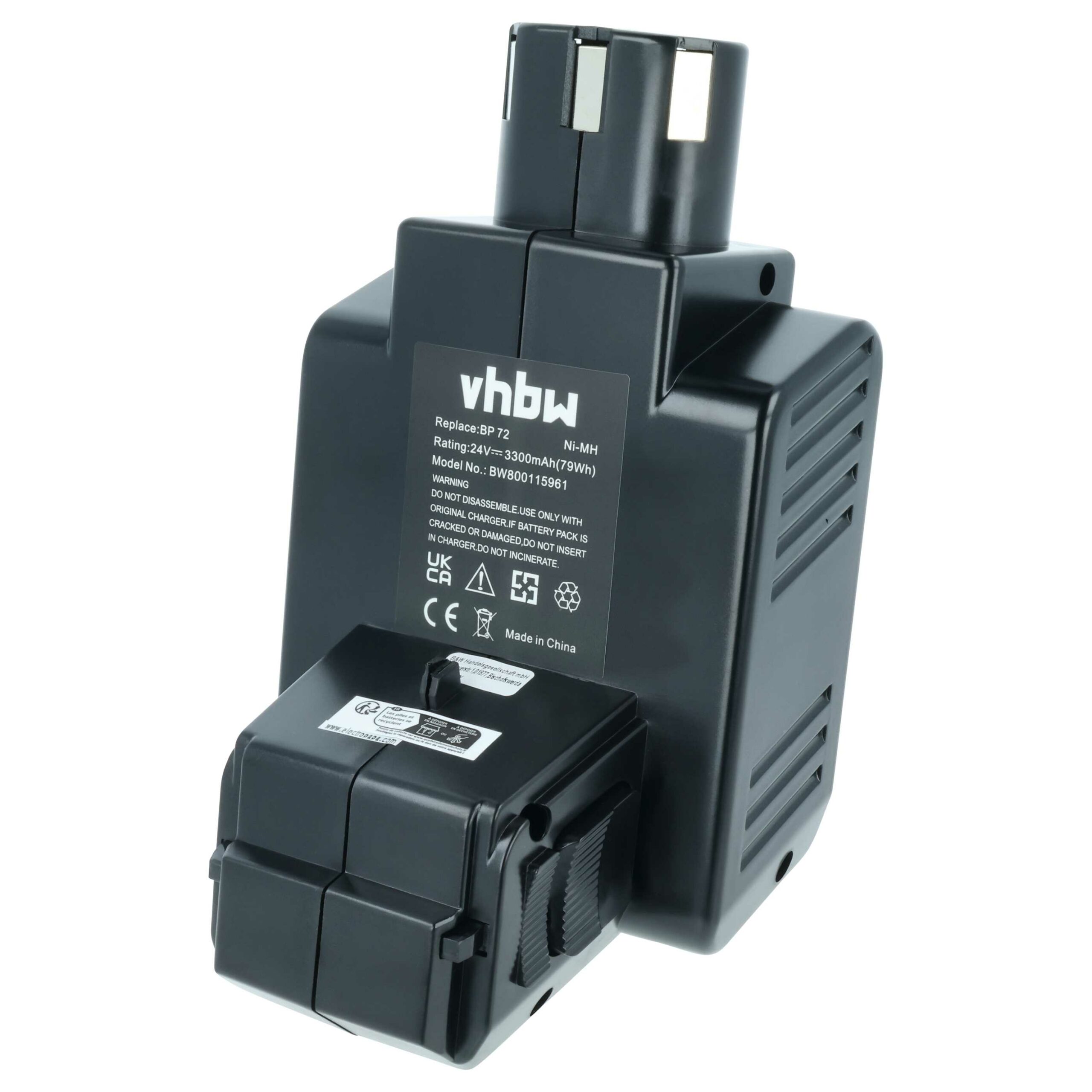 Bateria vhbw para Hilti BP72, BP60, BP40 (3300 mAh, 24 V, NiMH)