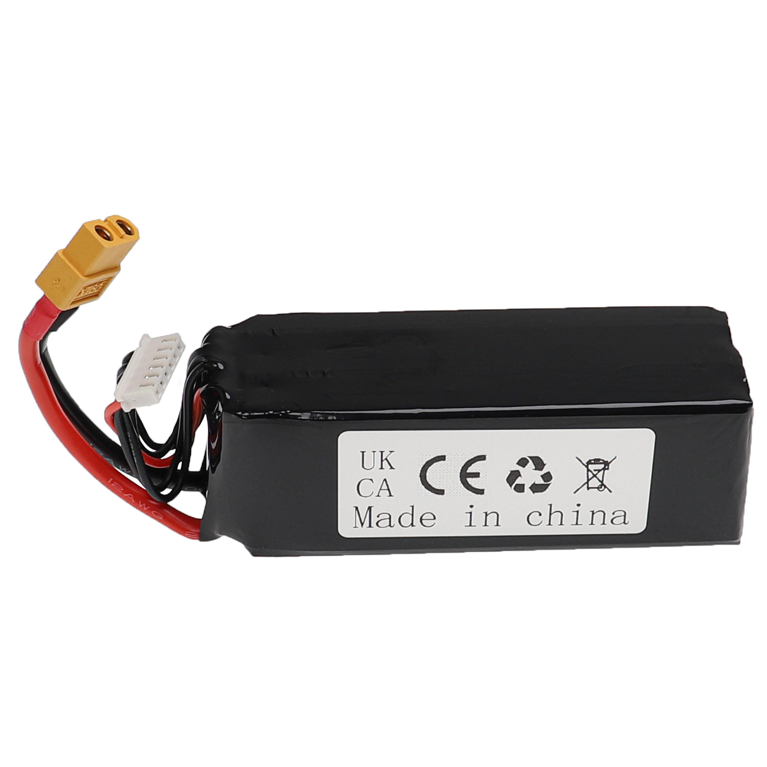 Bateria vhbw para Dispositivo de Modelismo 1800 mAh 18.5 V Li-Polímero XT60 - Image 2