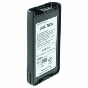 Bateria vhbw para rádio Kenwood KNB-24, KNB-25, KNB-25A - 1400 mAh 7.4 V Li-Ion