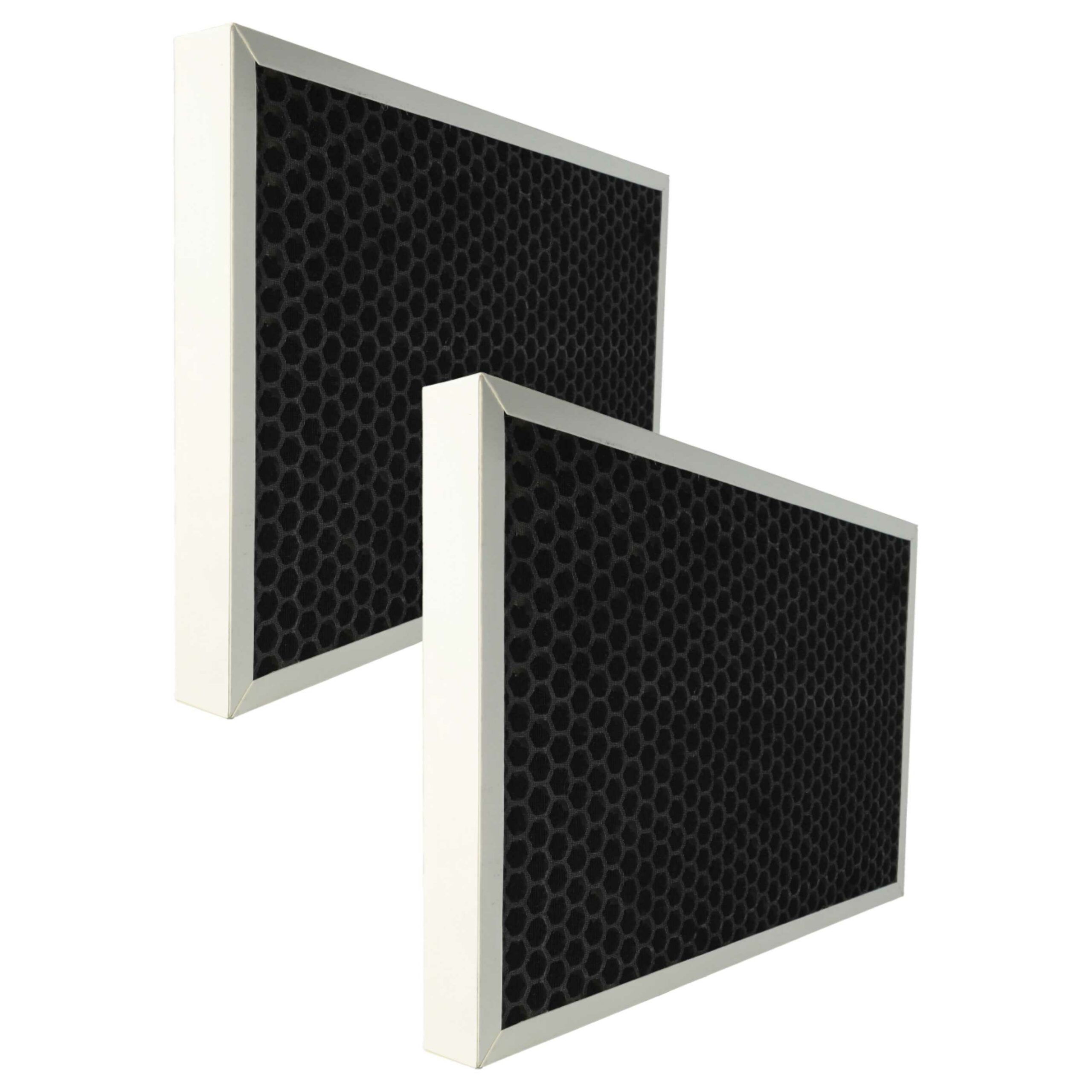 2x Filtro vhbw HEPA + Carvão Ativo para Purificador de Ar Comedes LR 200