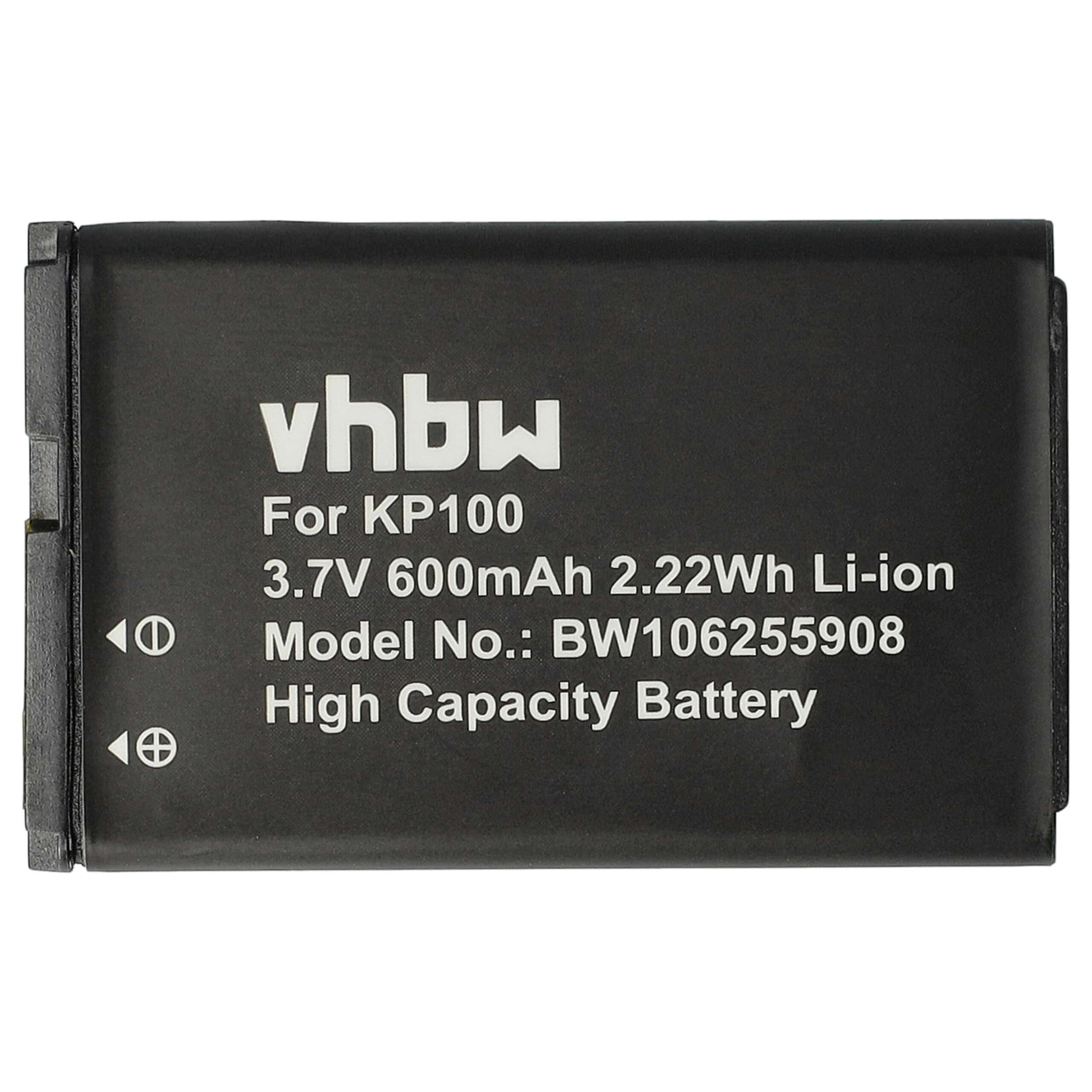 Bateria vhbw para telemóvel LG (600 mAh, 3.7 V, Li-Ion) - Image 3