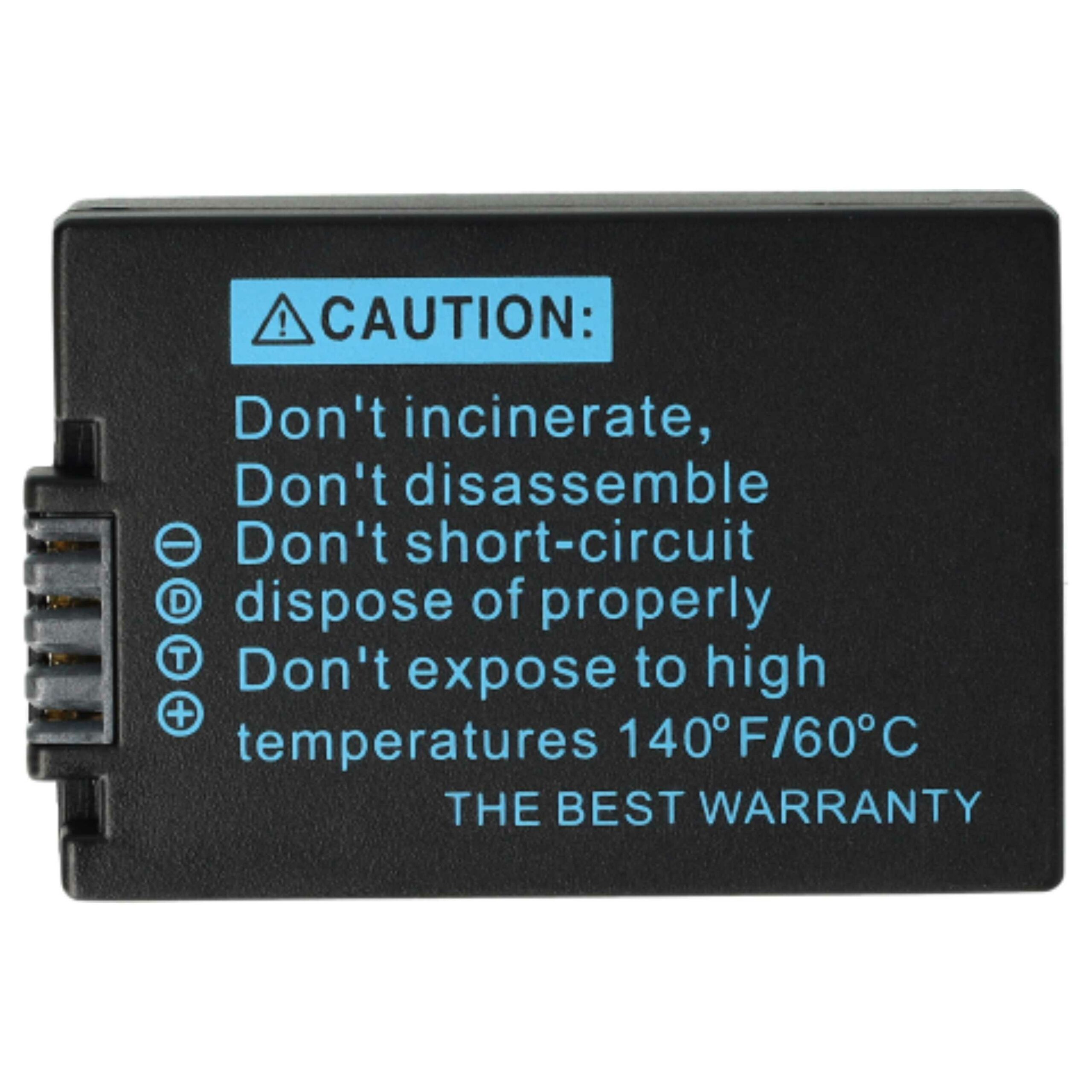 3x Bateria vhbw para Leica BP-DC9 / Panasonic DMW-BMB9E - 800mAh, 7.2V - Image 4