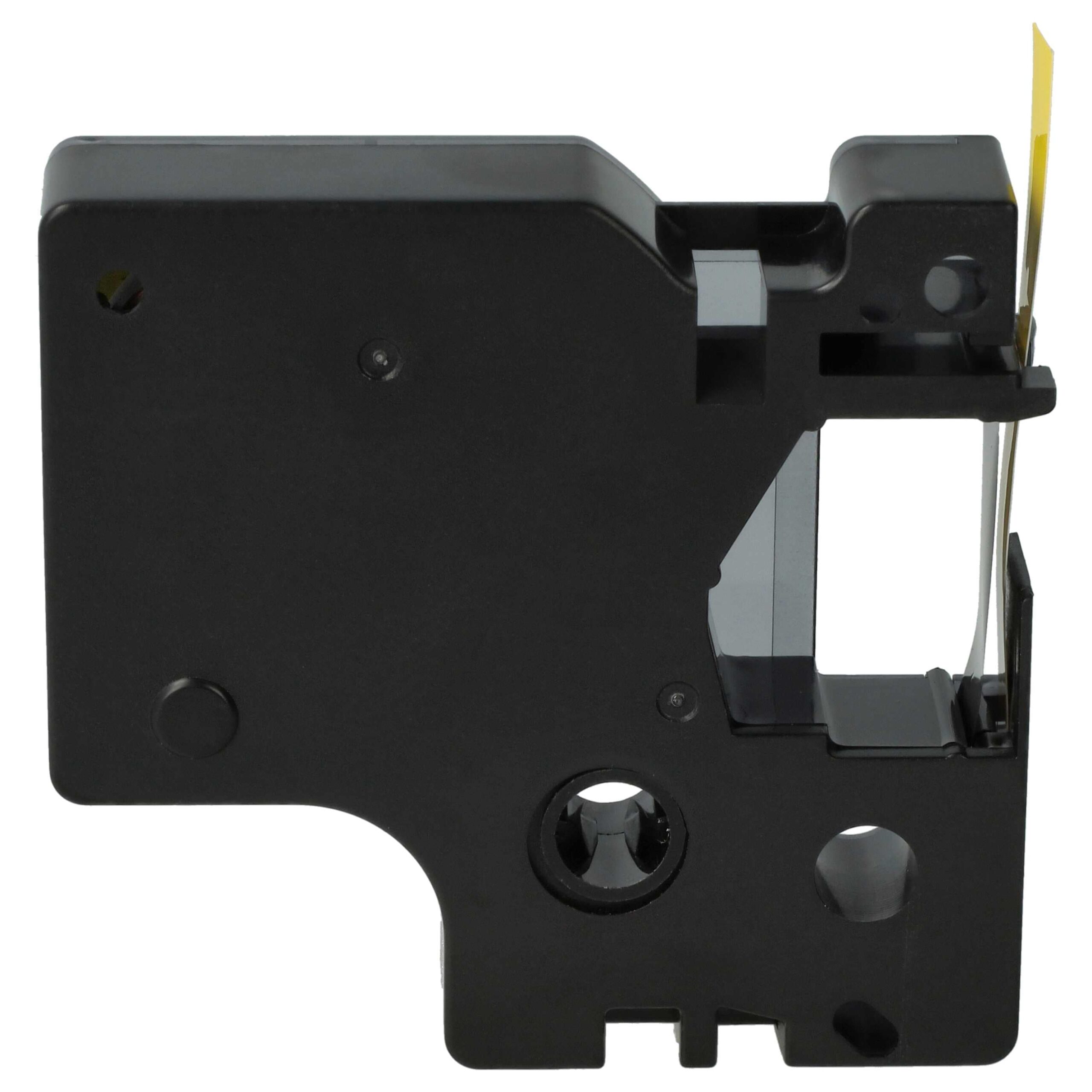 Fita para Etiquetadora vhbw substitui Dymo 43618, D1 - 6 mm Preto sobre Amarelo - Image 4
