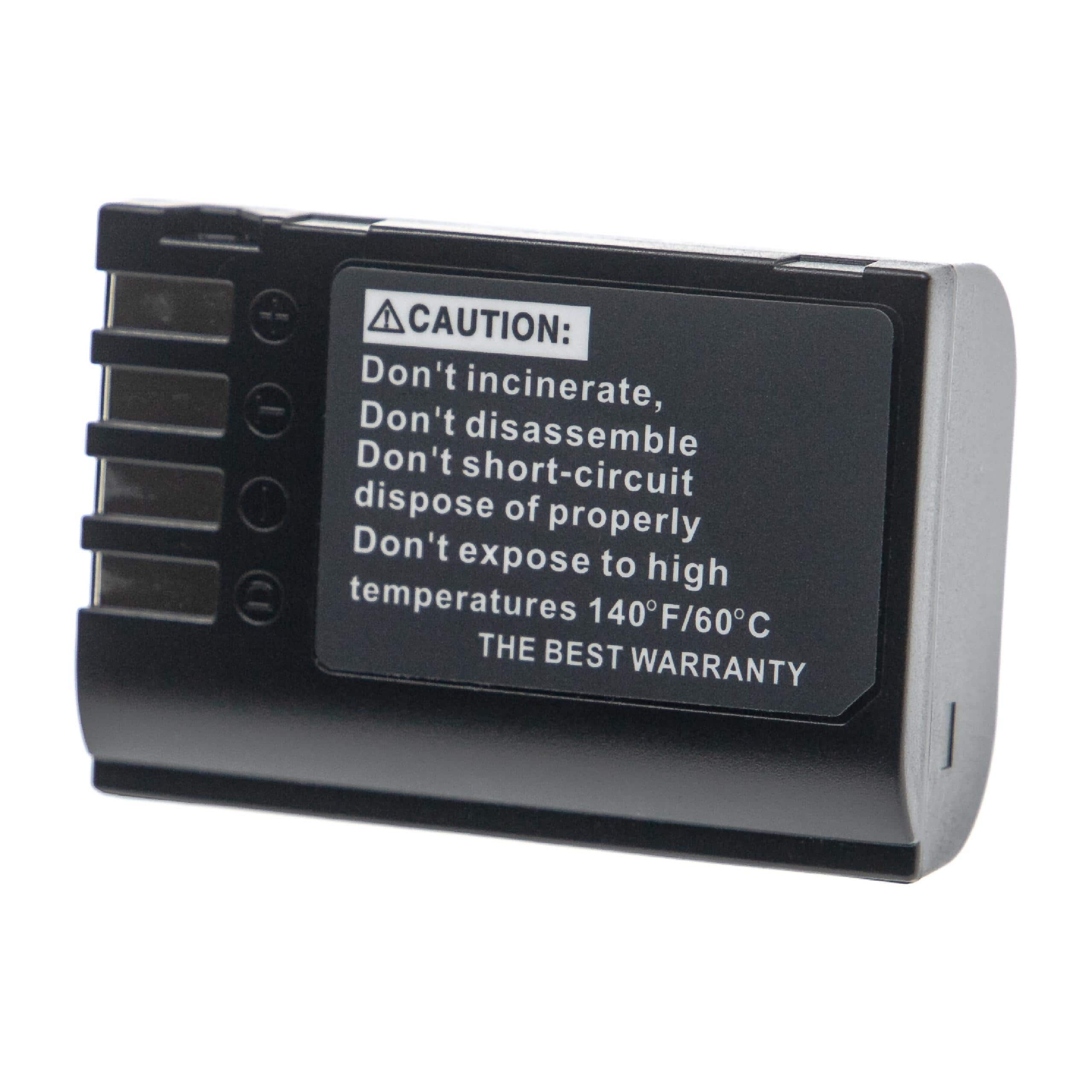 Bateria vhbw para Panasonic DMW-BLK22 1600mAh 7.2V Li-Ion - Image 2