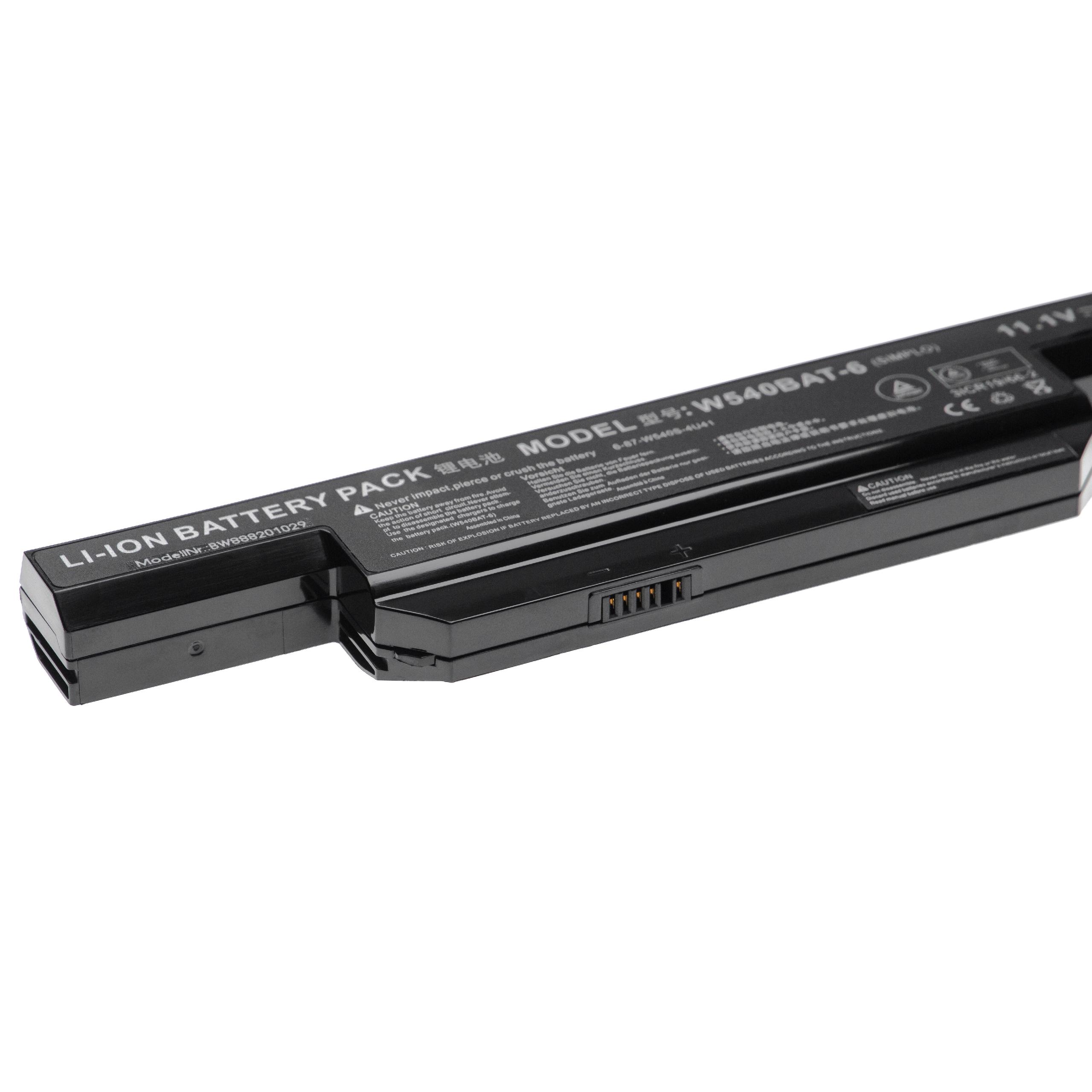 Bateria para Portátil Clevo W540, W550, Hasee K680E - 4400 mAh 11.1 V - Image 4