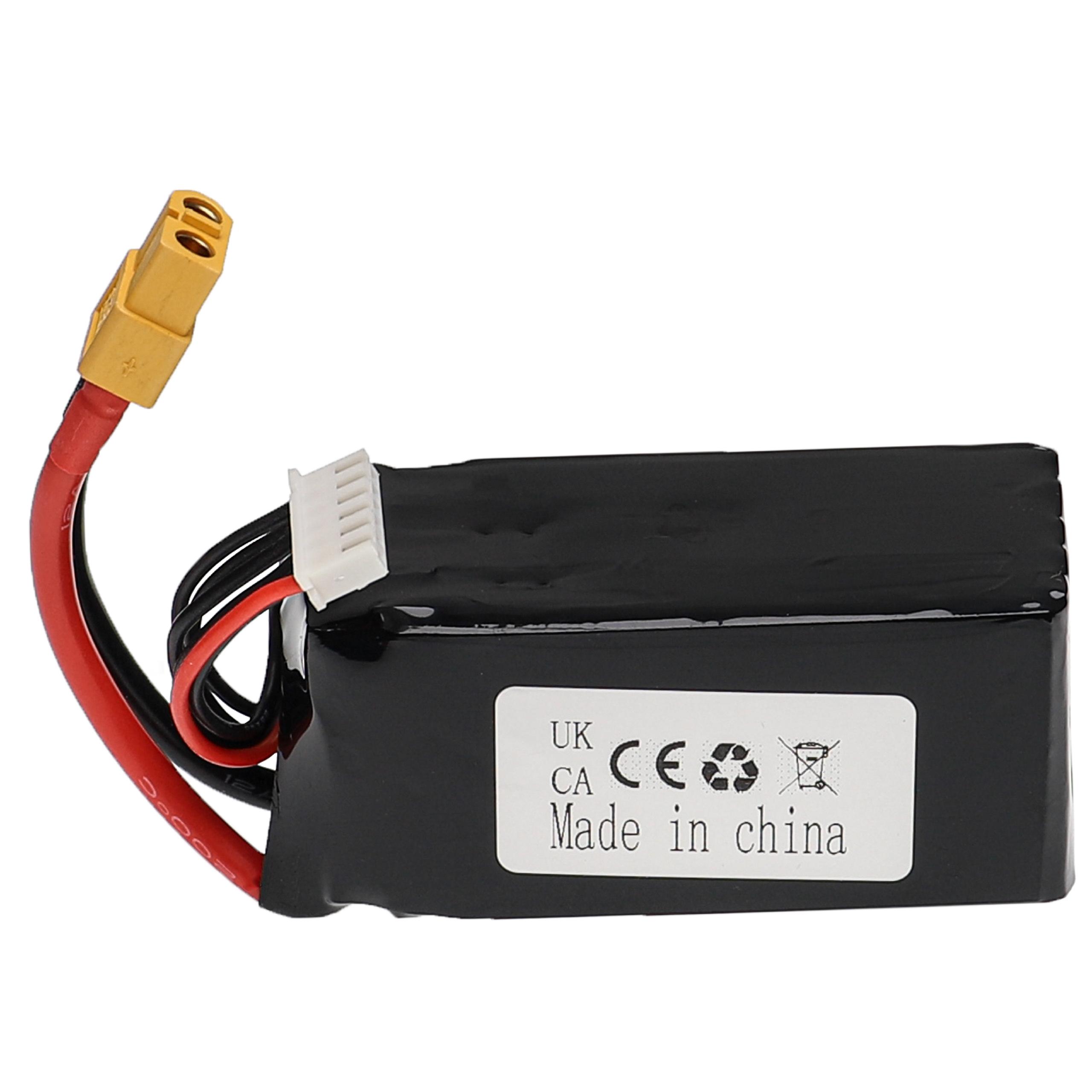 Bateria vhbw para modelos telecomandados 1500 mAh 18.5 V Li-Polímero, XT60 - Image 2