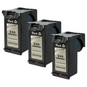 3x Tinteiros vhbw para HP Photosmart Pro 6540 - Preto, 28ml
