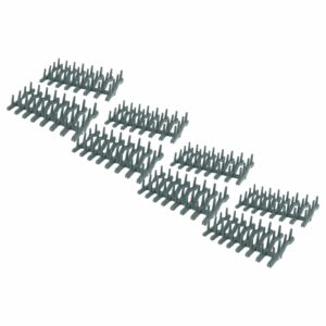 8x Suporte de Cesto Superior vhbw para Máquina de Lavar Louça AEG, Zanussi e Electrolux