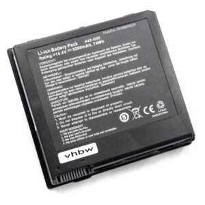 Bateria para Portátil Asus G55, G55V, G55VM 5200 mAh 14.4 V vhbw