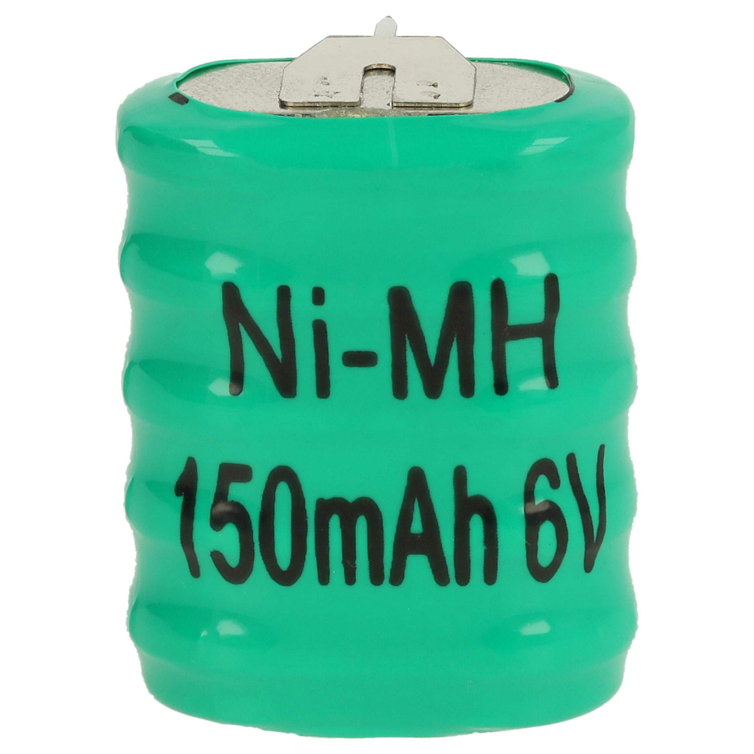 5x Bateria Pilha Botão vhbw 5/V150H 3 Pinos para Modelismo e Lâmpadas Solares - 150 mAh 6 V NiMH - Image 3