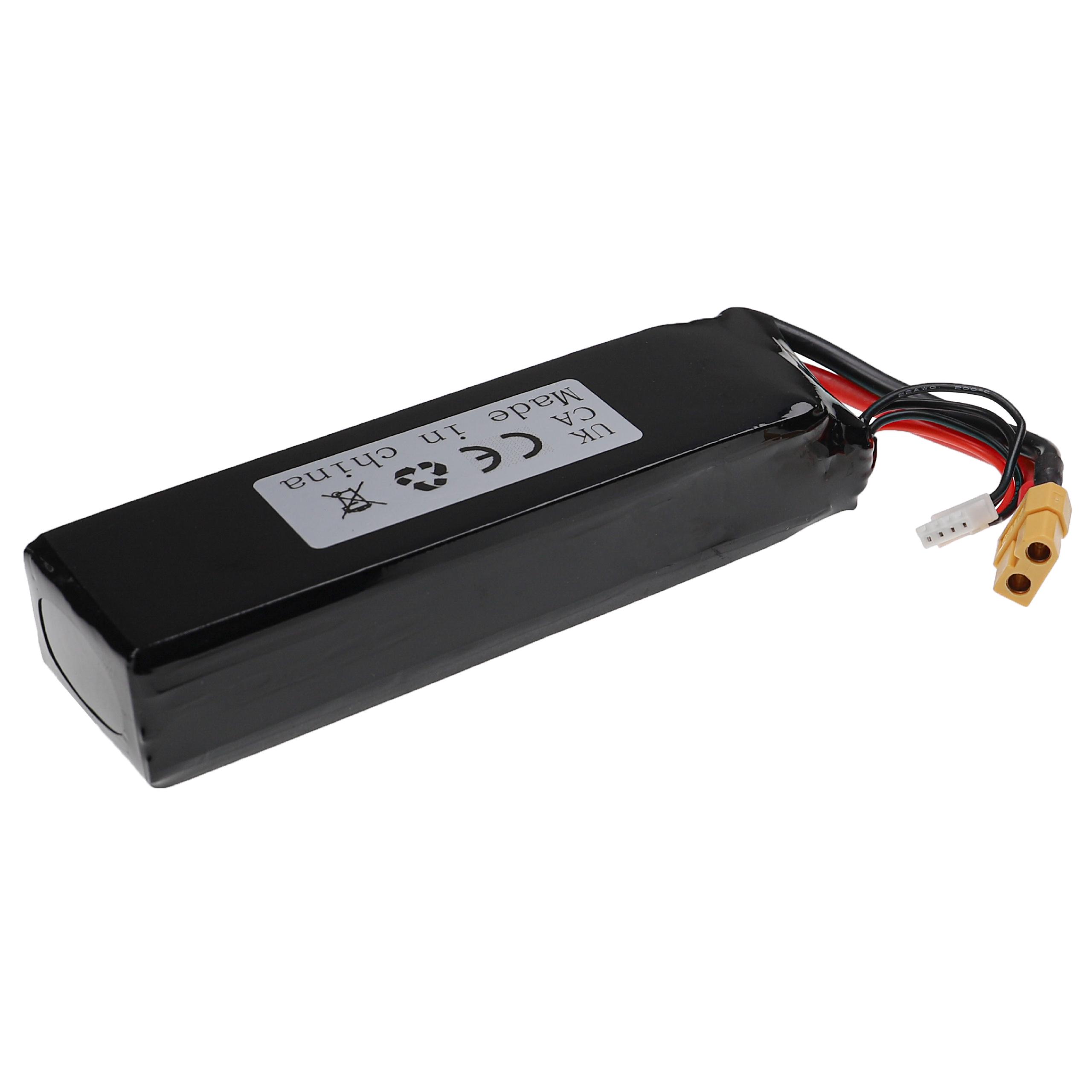 Bateria vhbw para Modelismo - 4200 mAh, 11.1 V, Li-Polímero, XT60 - Image 3