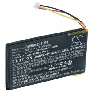 Bateria vhbw para computador portátil Crestron TSR-310 2000mAh, 3.8V